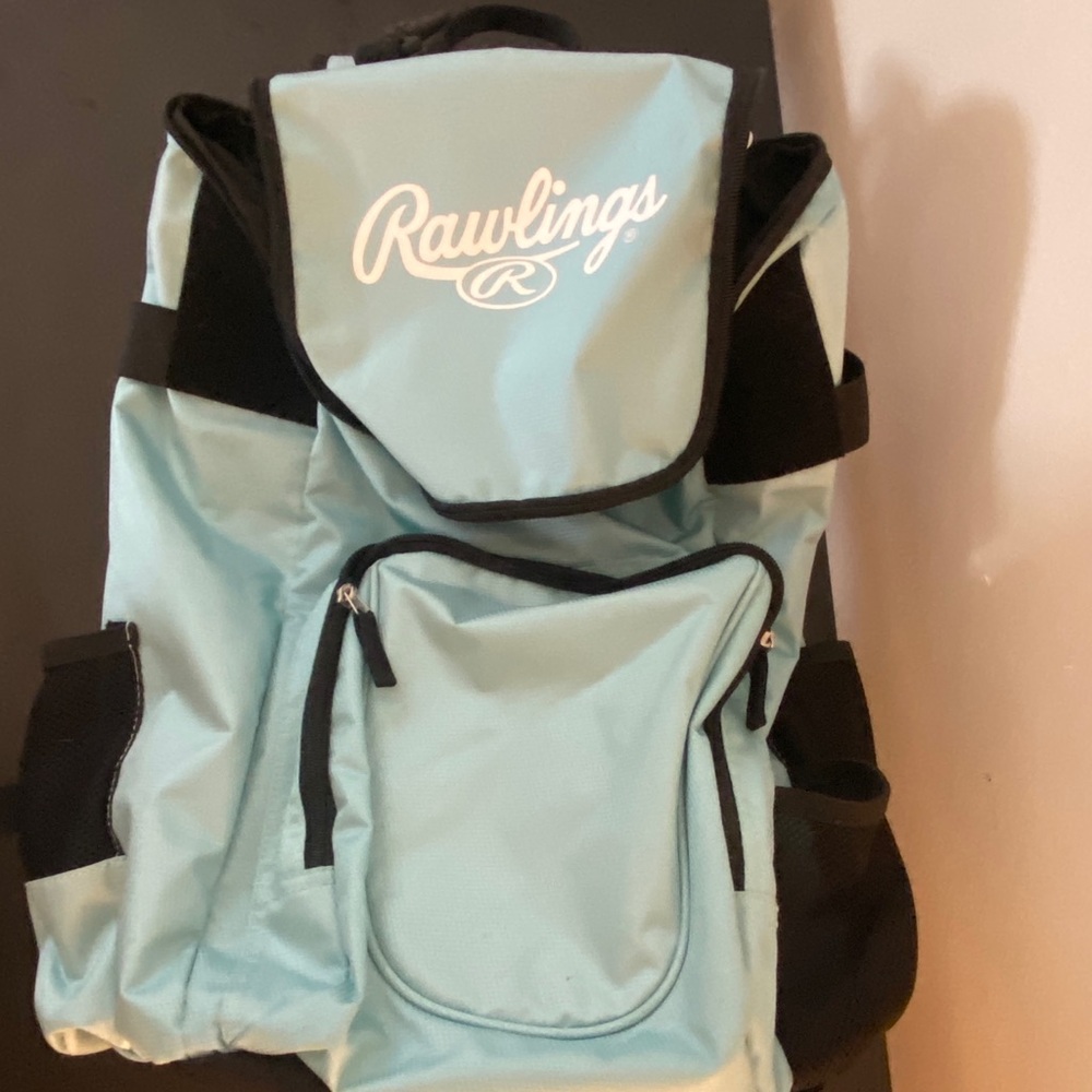 Rawlings baby blue  softball bag brand new